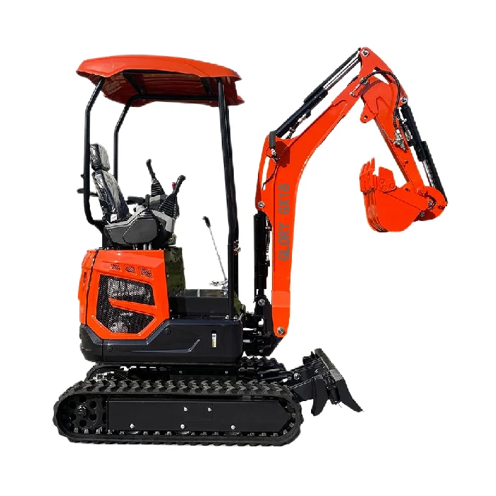 1.8トンのミニ掘削機