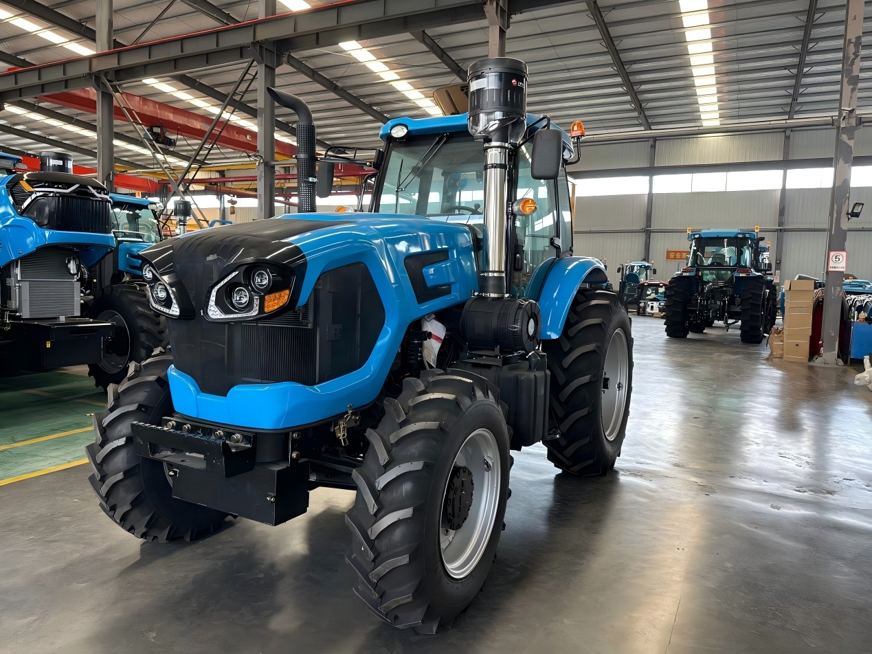 中国の高馬力トラクターがアフリカの大規模農業の主力となる